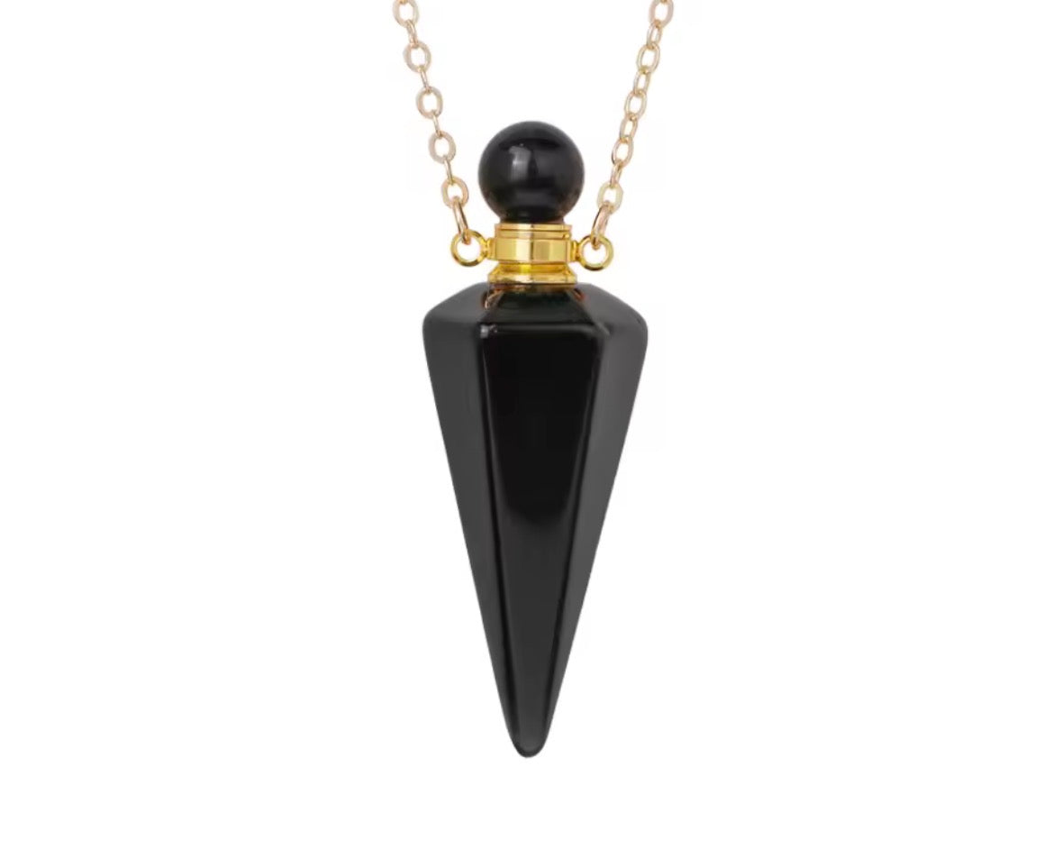 Crystal Perfume Necklace