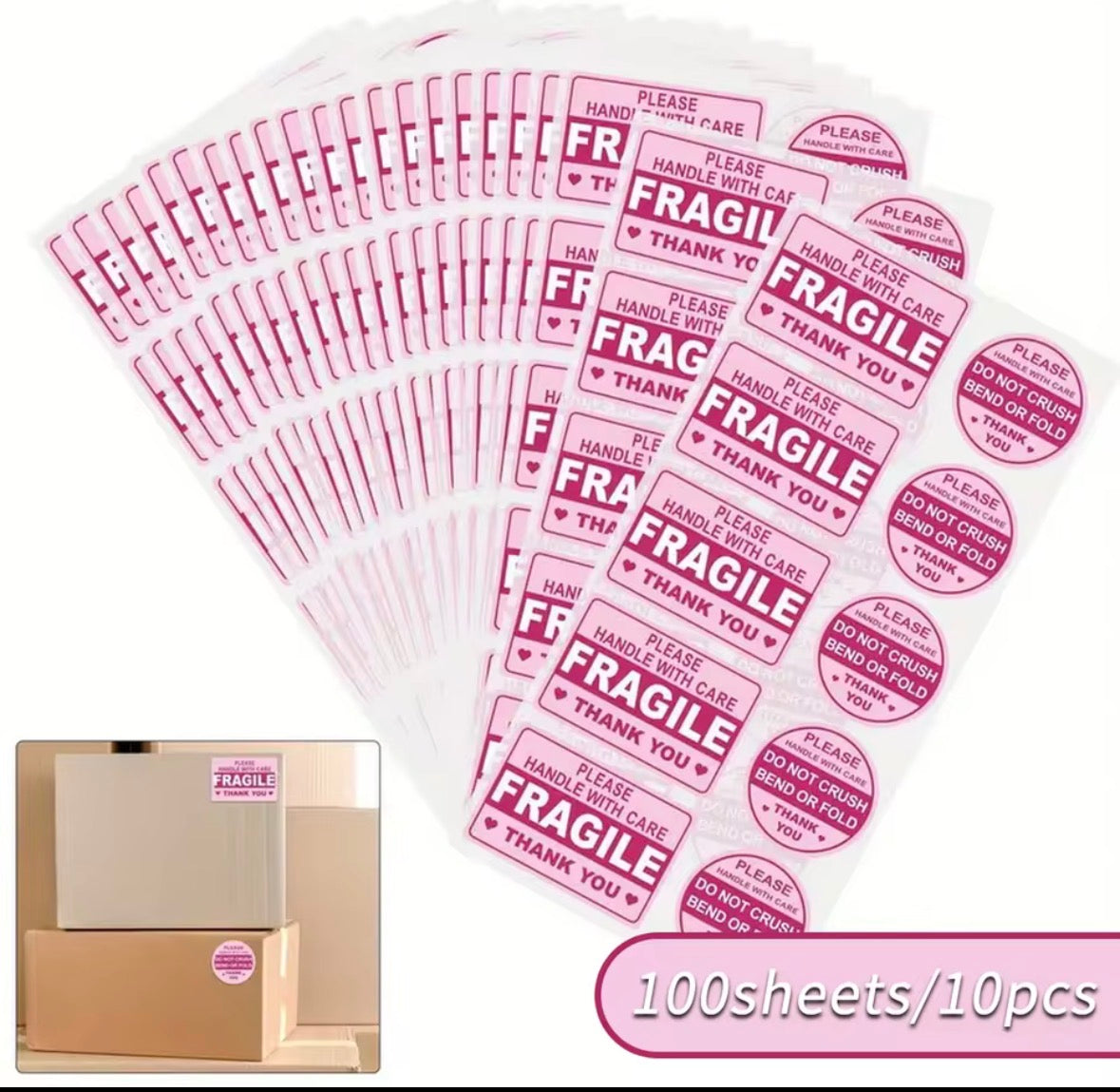 Fragile Stickers