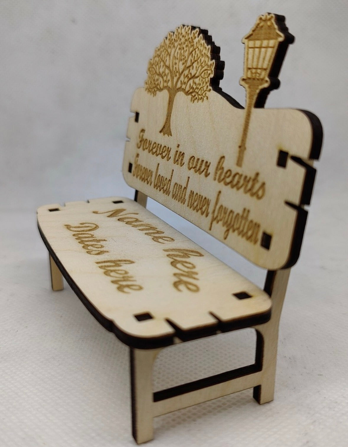 Memorial Personalised In Loving Memory Bench