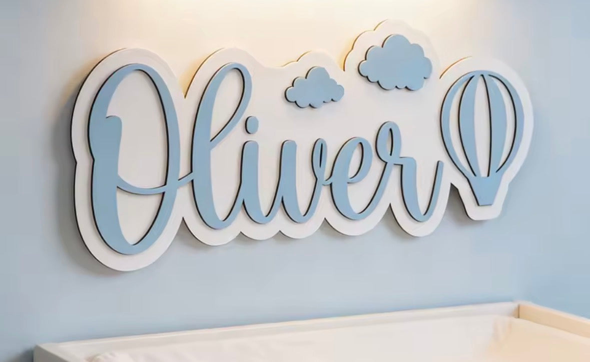 Personalized Custom Wooden Name Plaques