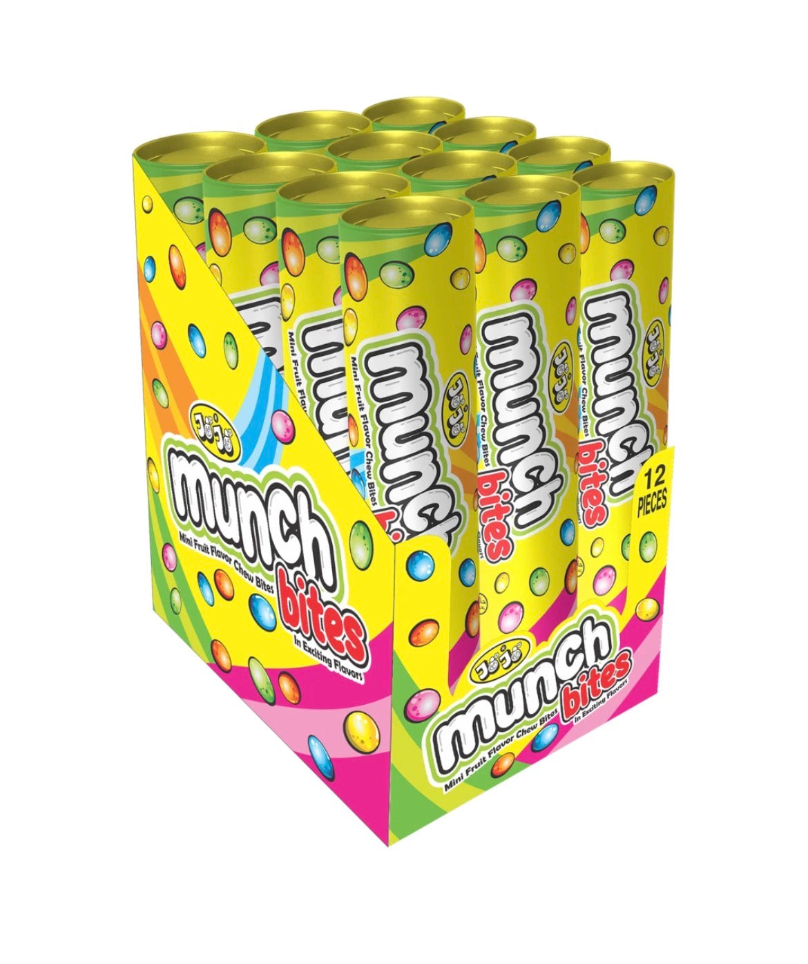 Jojos Munch Bites Round Tube x 12
