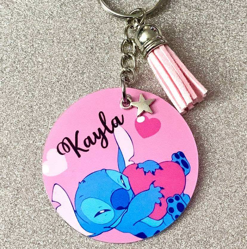 Personalised Character Keychain