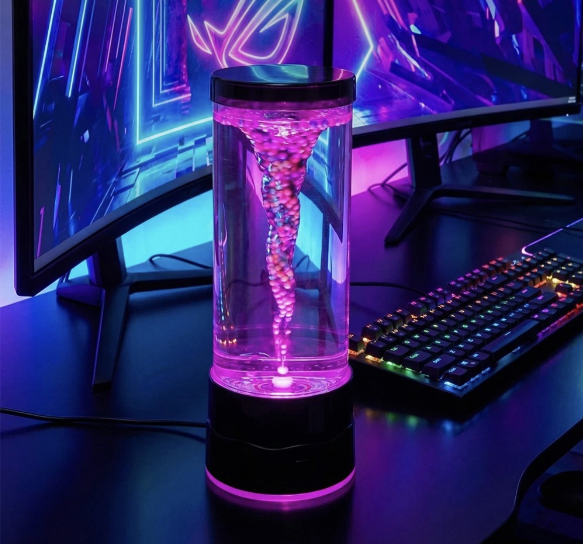 Tornado Lamp LED Color Changing