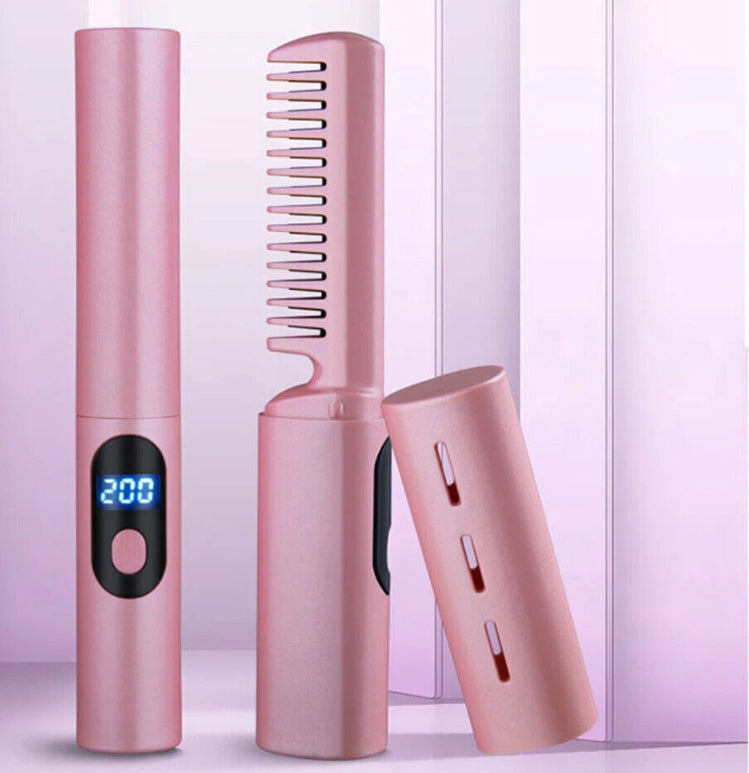 Cordless Hair Straightener Comb
