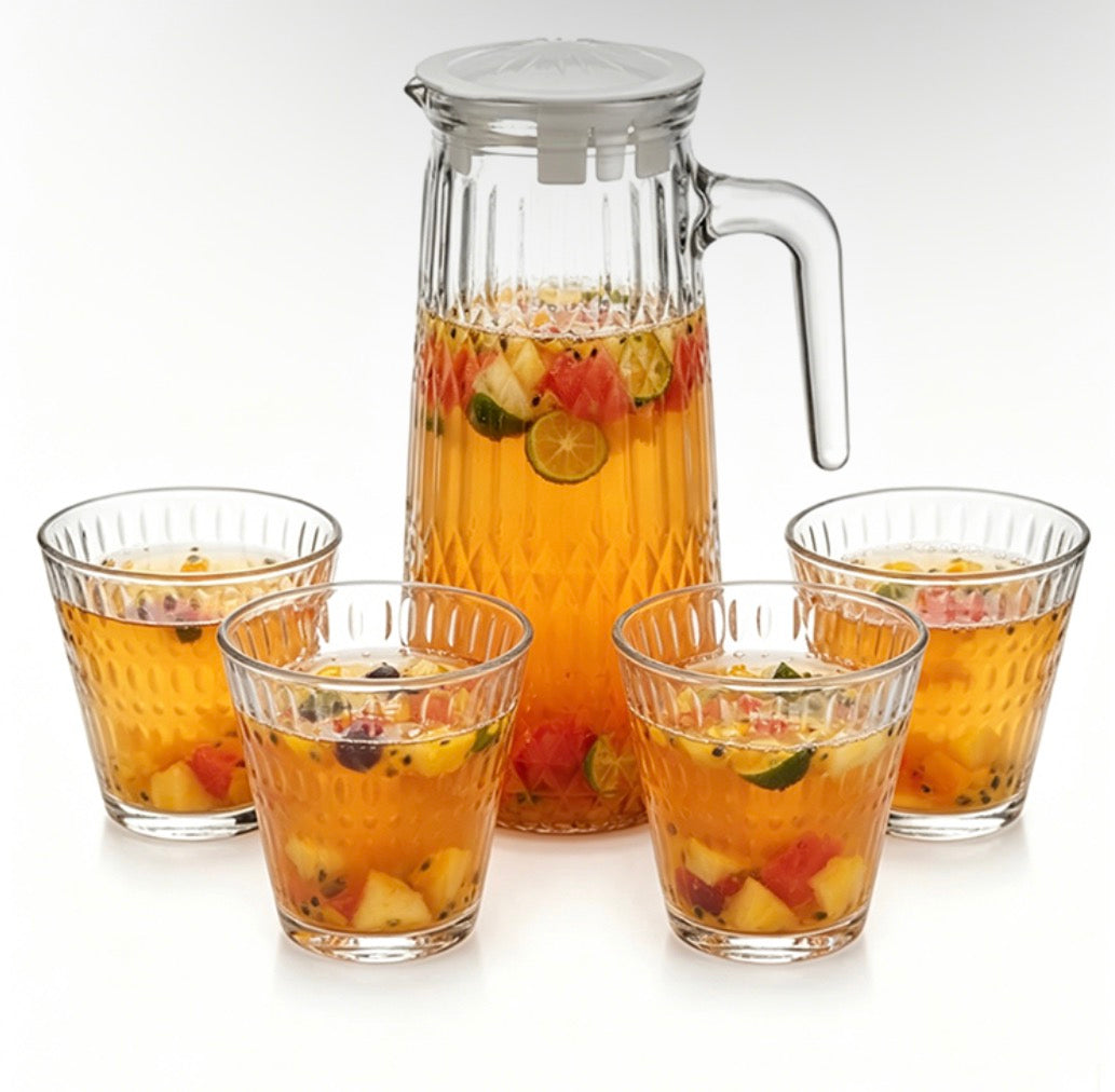 700mL Water Jug with 4 Cups Set