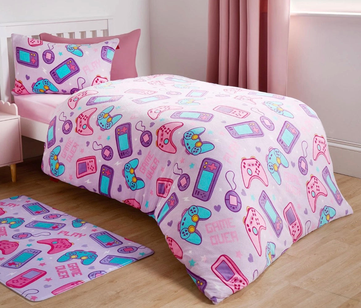 Single Girls Fleece Gaming Duvet