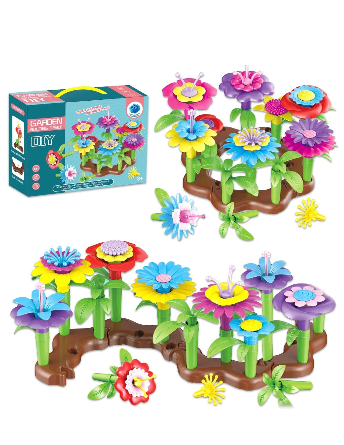 Garden Flower Building Block Set