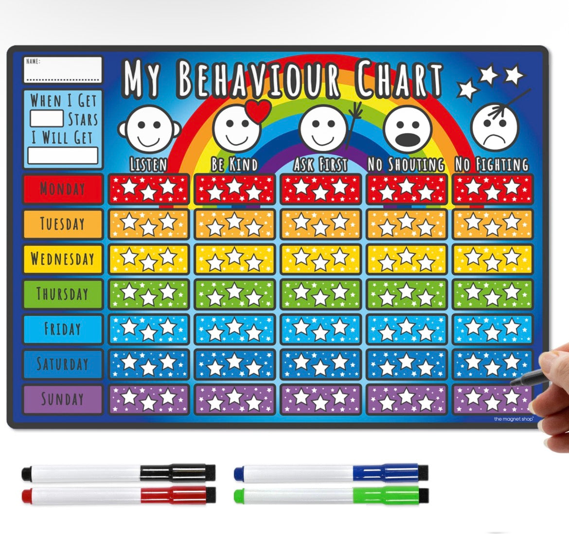 3-in-1 Reusable Reward Chart