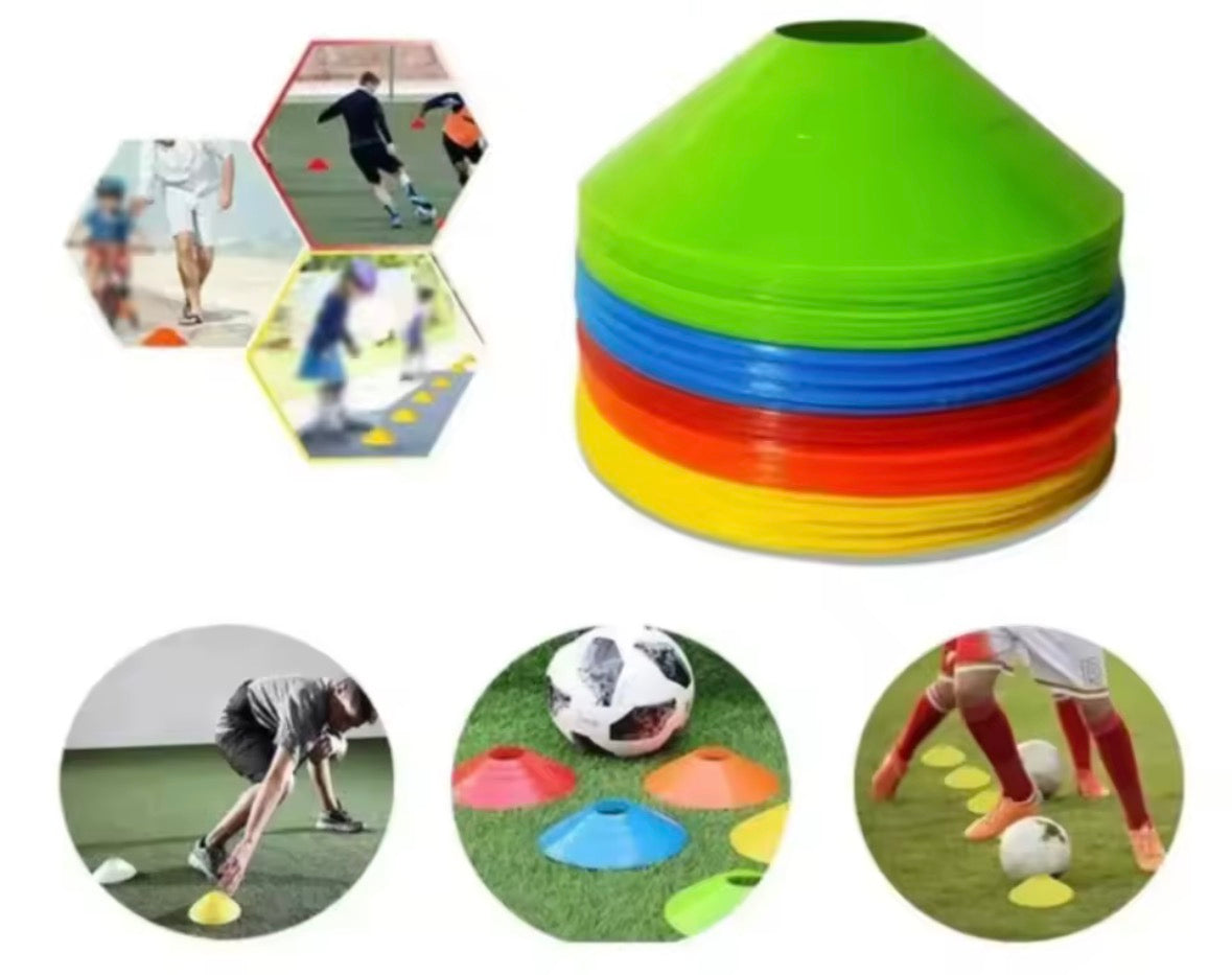 20 Random Coloured Cones