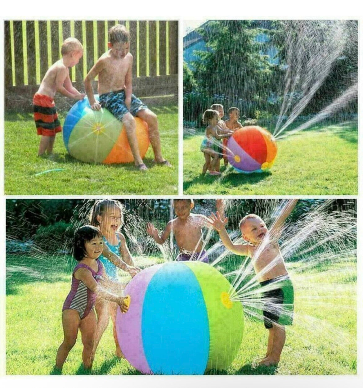 Kids Inflatable Water Spray Ball