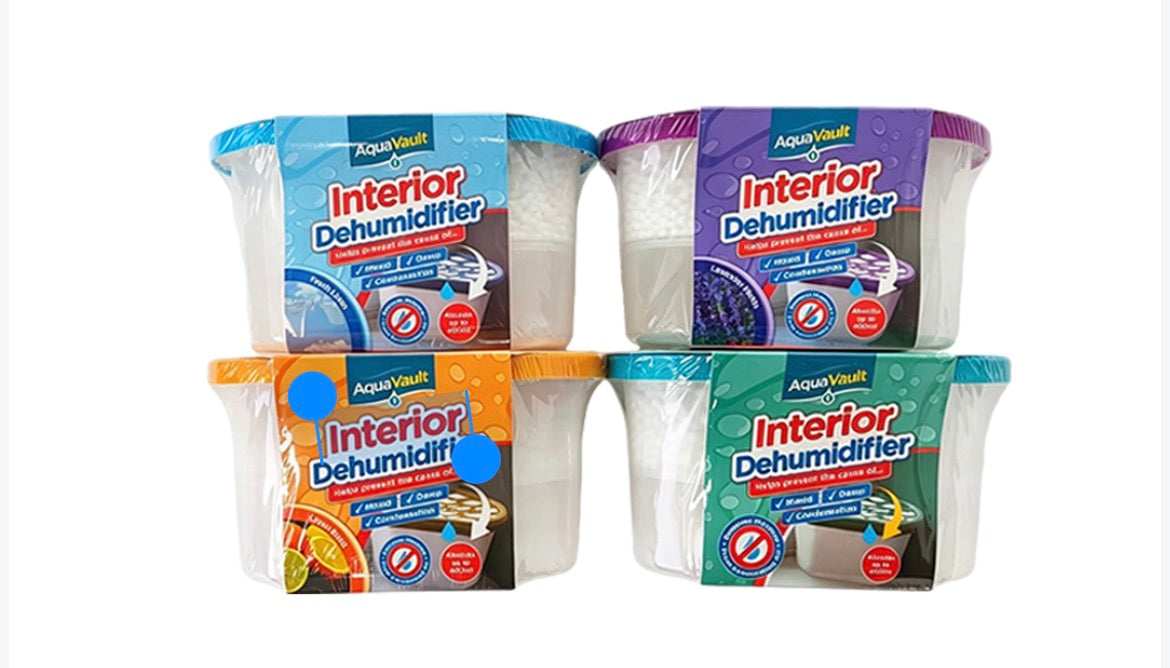 4Pack 400mL Unscented Dehumidifier