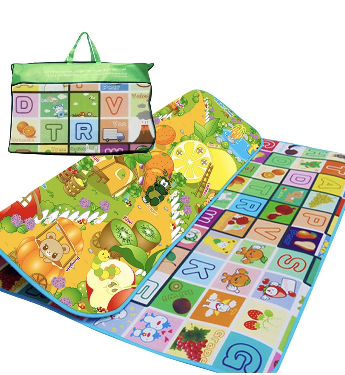 Kids Crawling 2 Sided Play Mat