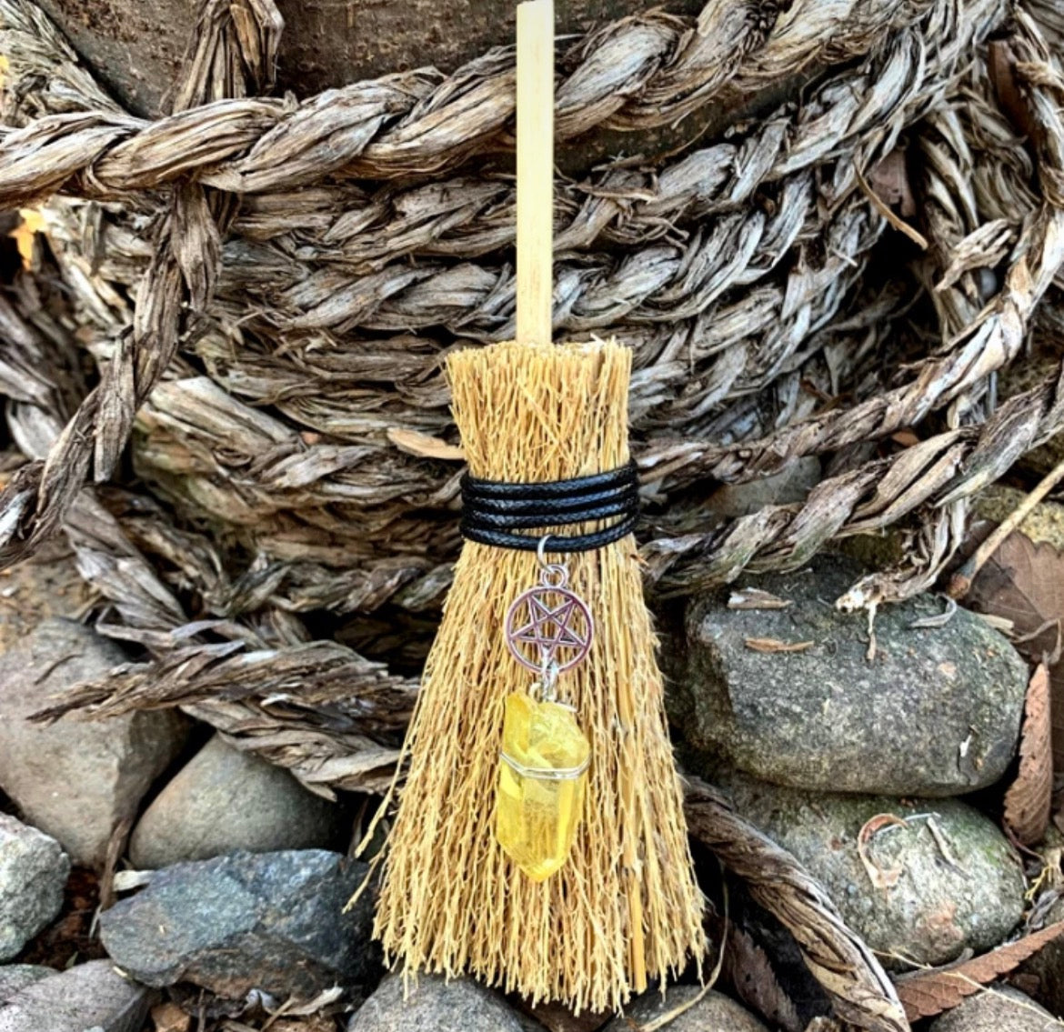 Mini Broom Hanging Witches Broomstick
