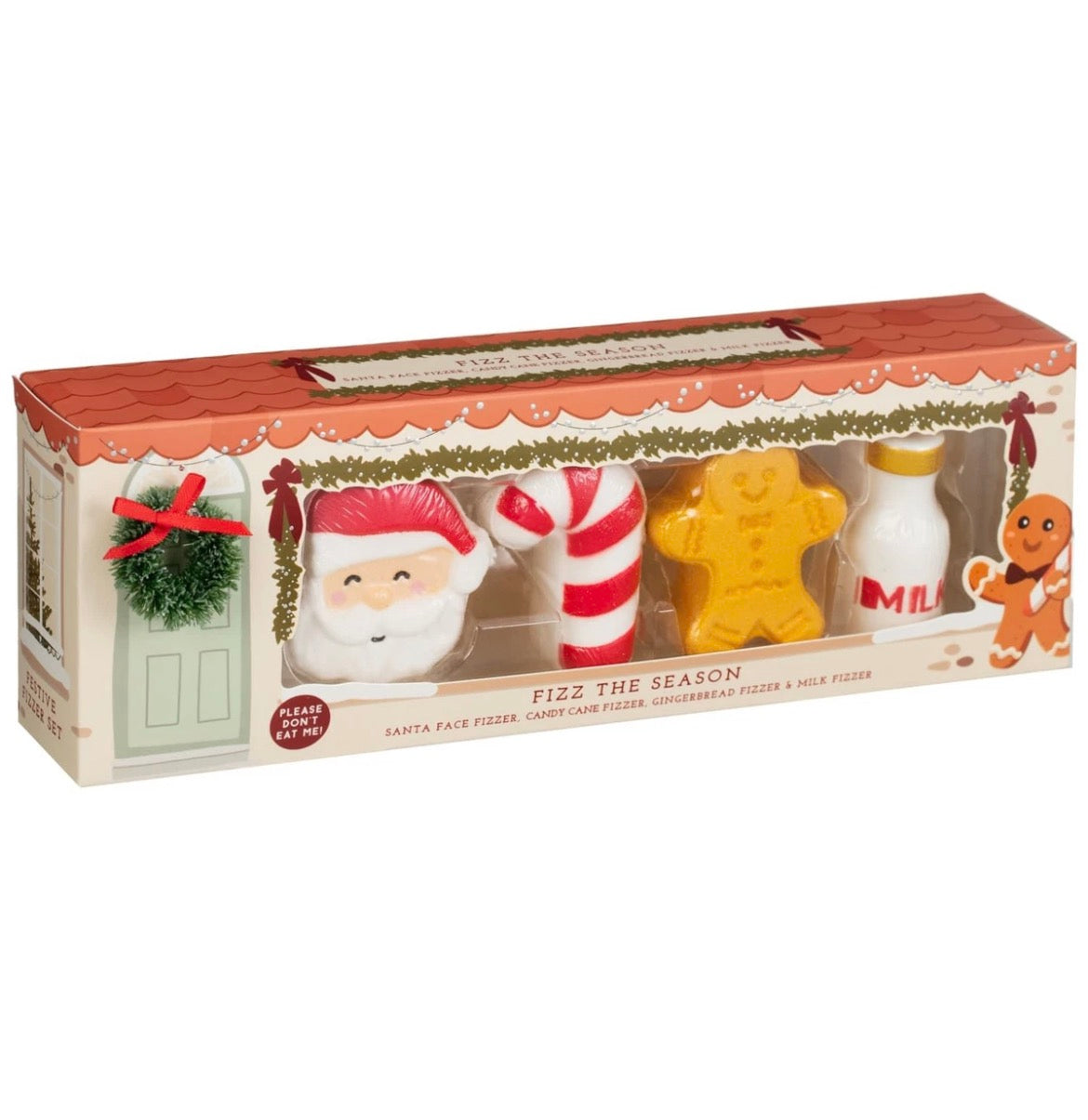 Christmas Bath Fizzers Gift Set