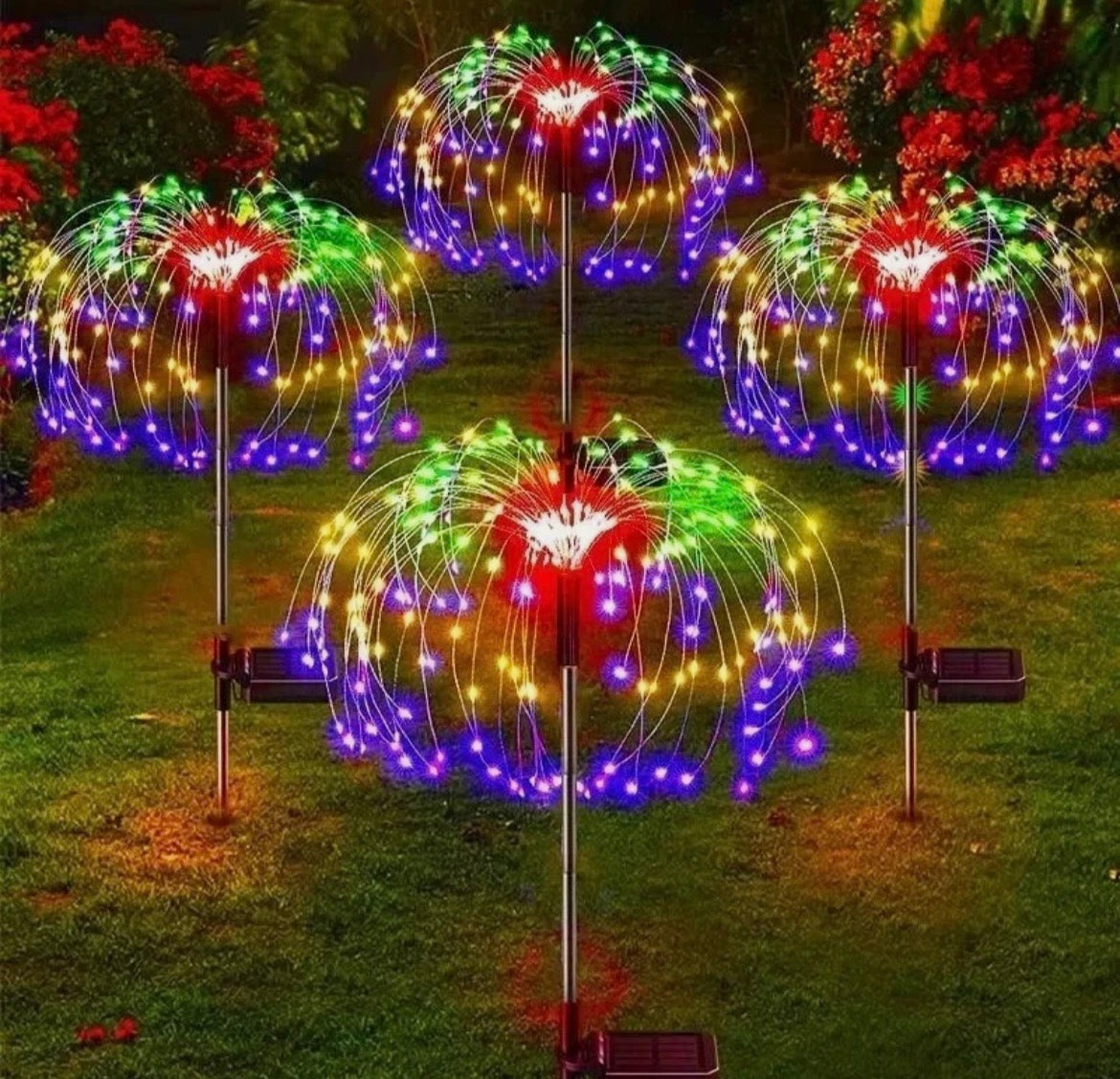 LED Solar Firework