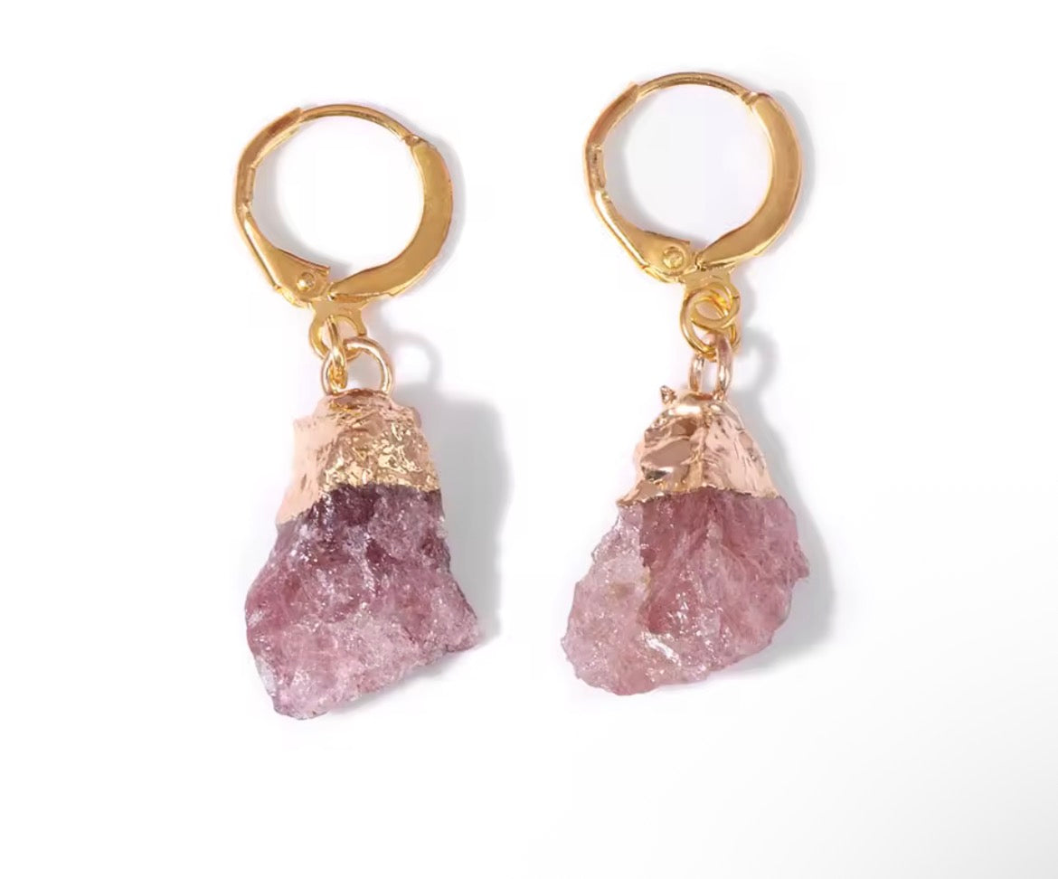 Healing Crystal Earrings