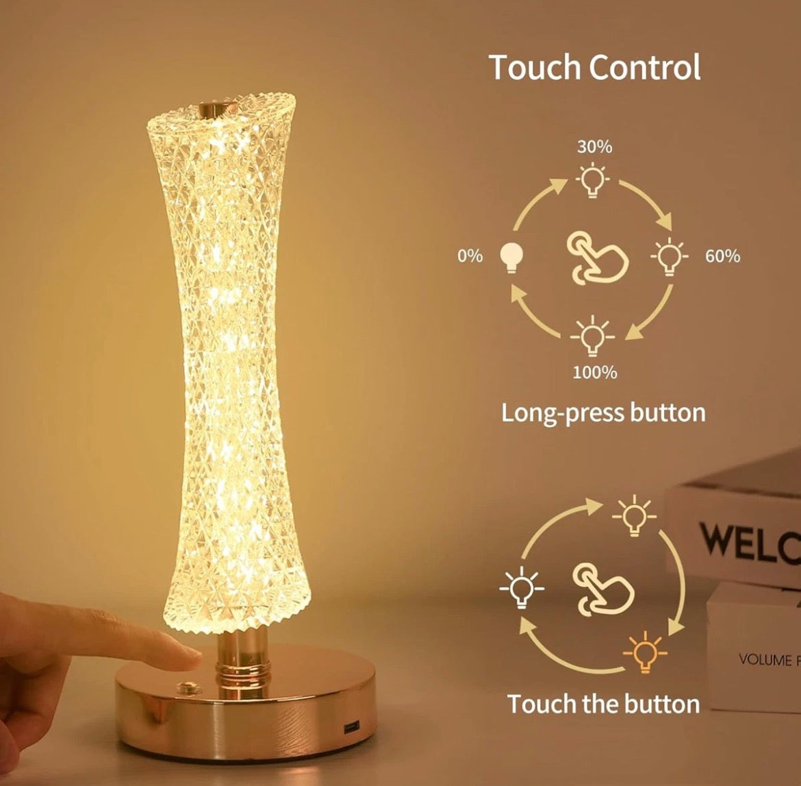 Night Light LED Touch Lamp
