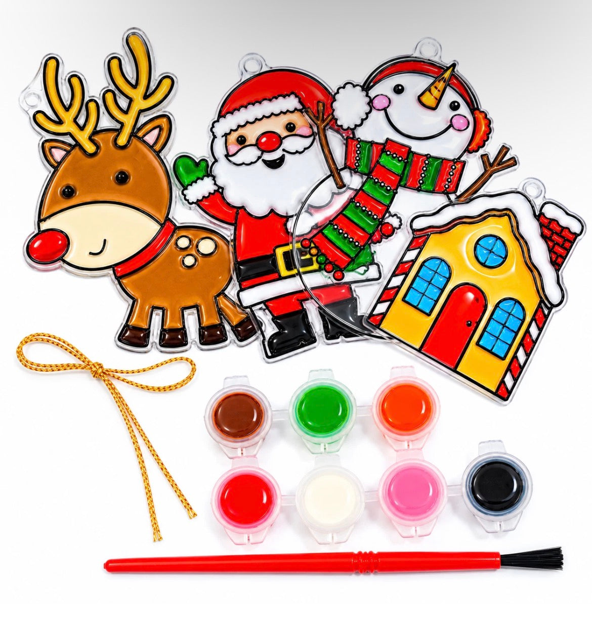 Paint Your Own Christmas Decorations