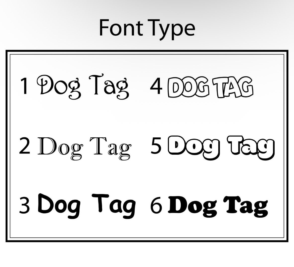 Personalised Light Up Dog Tag