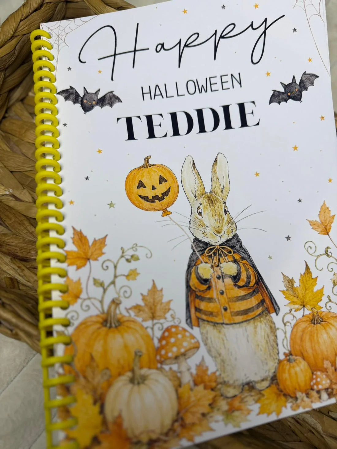 Personalised Halloween Colouring Book