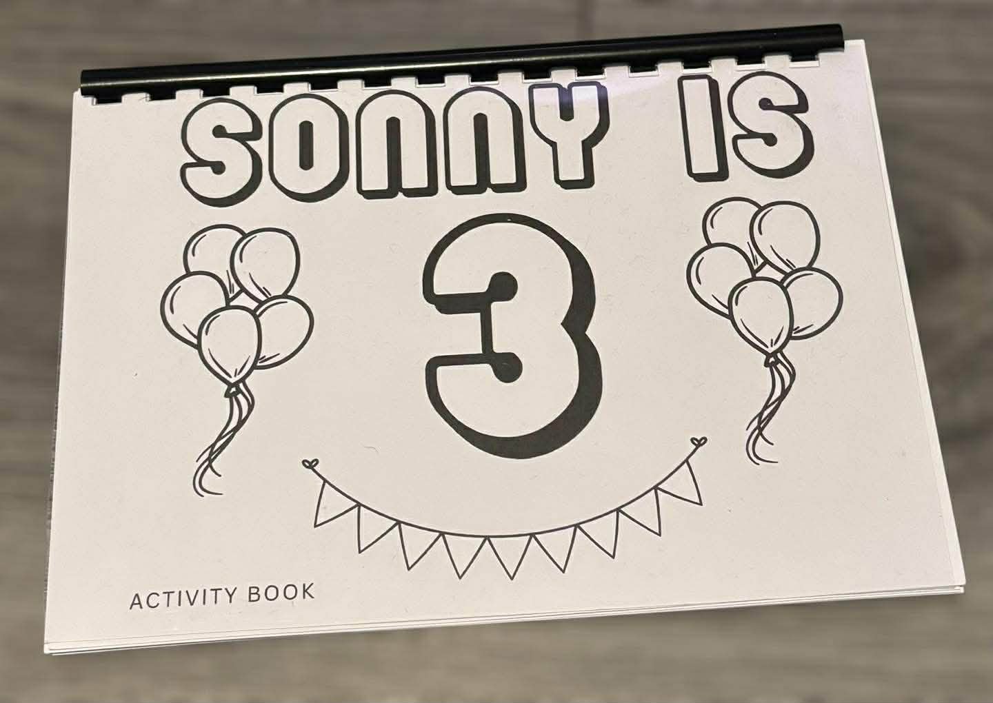 Birthday Activity Book