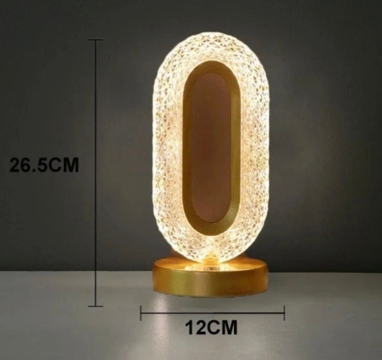 3D Crystal Touch Control LED Night Light