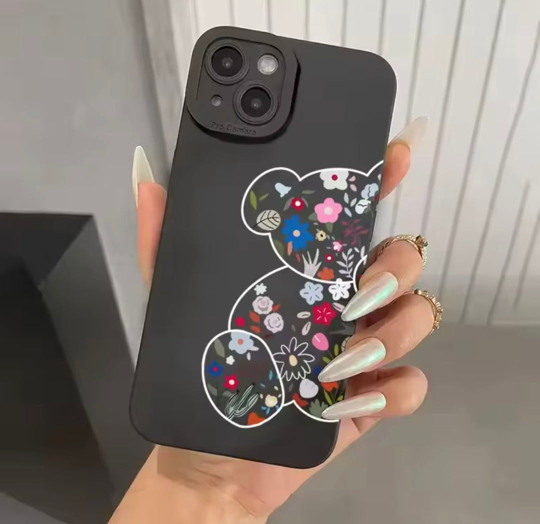 Floral Bear Samsung Case