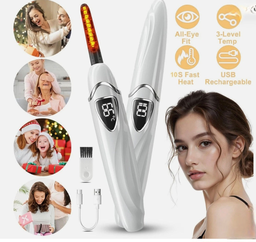 Heated Electric Portable Eyelash Curler