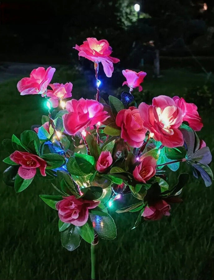 Led 42 Lights Solar Powered Flower