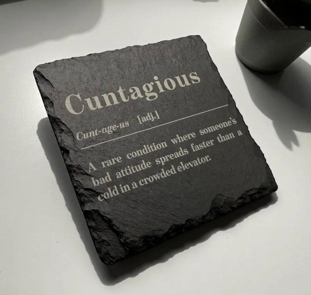 Funny Slate Coasters 18+