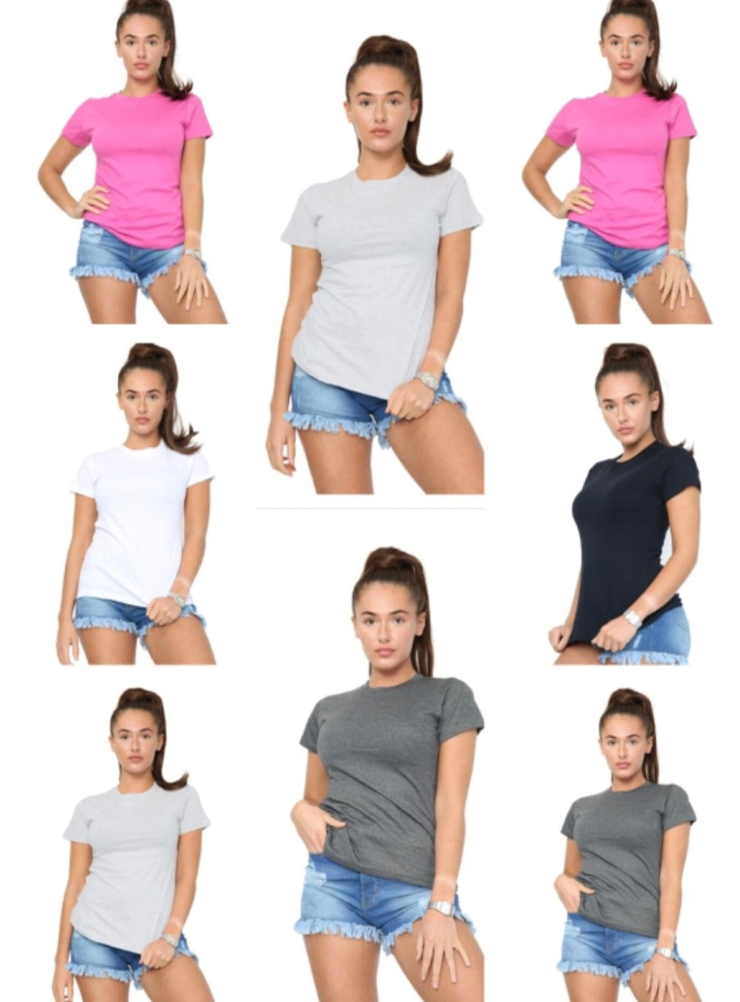 Womens Short Sleeved Tshirt
