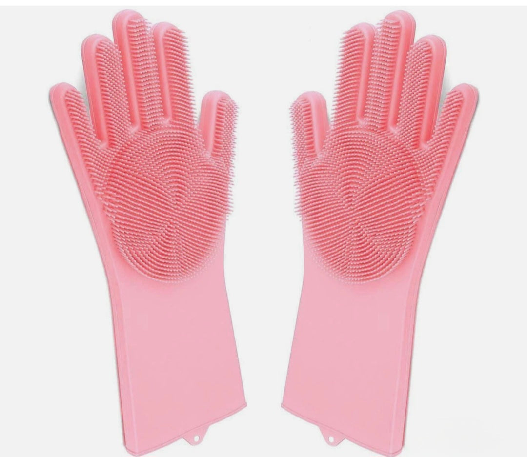 Magic Silicone Rubber Wash Gloves