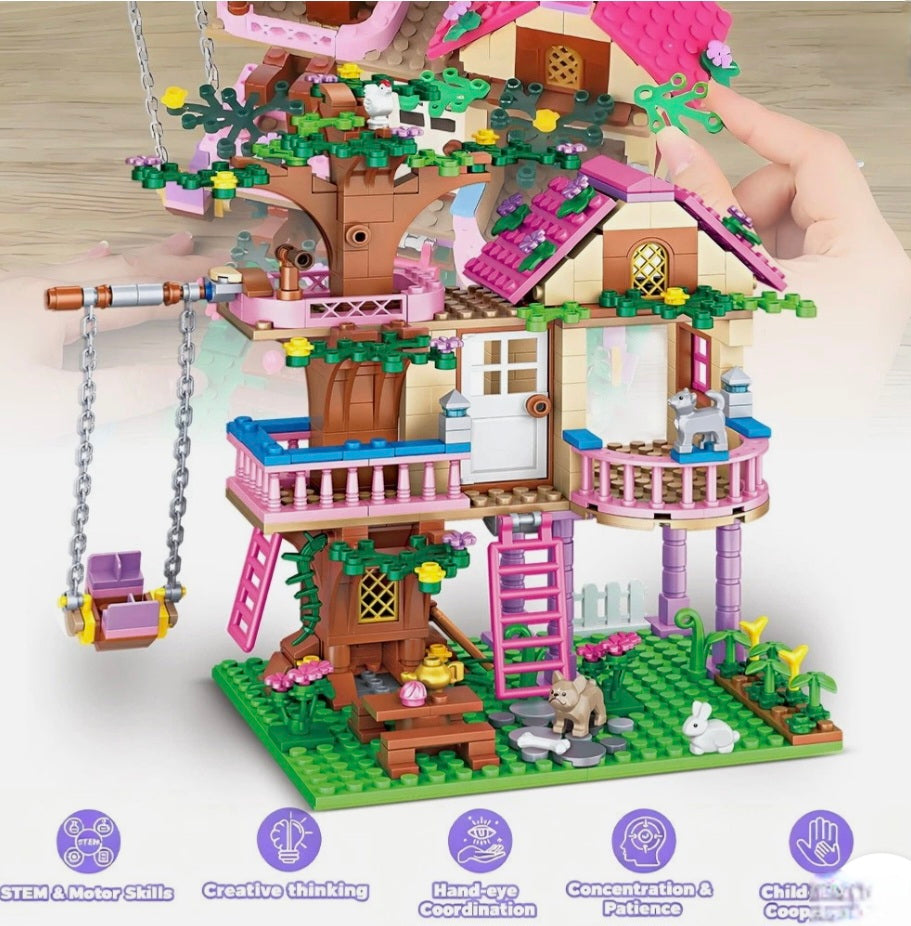 Tree House Construction Set 504 Pieces