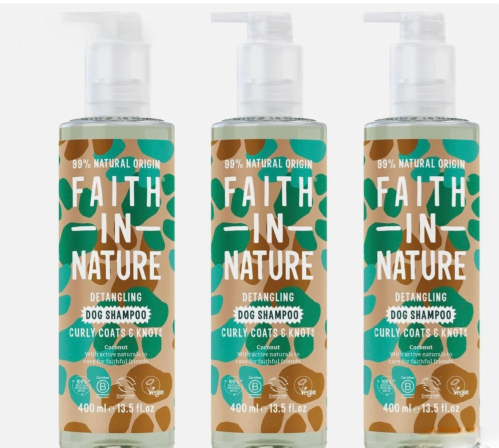 Coconut Dog Shampoo x 3 Bottles