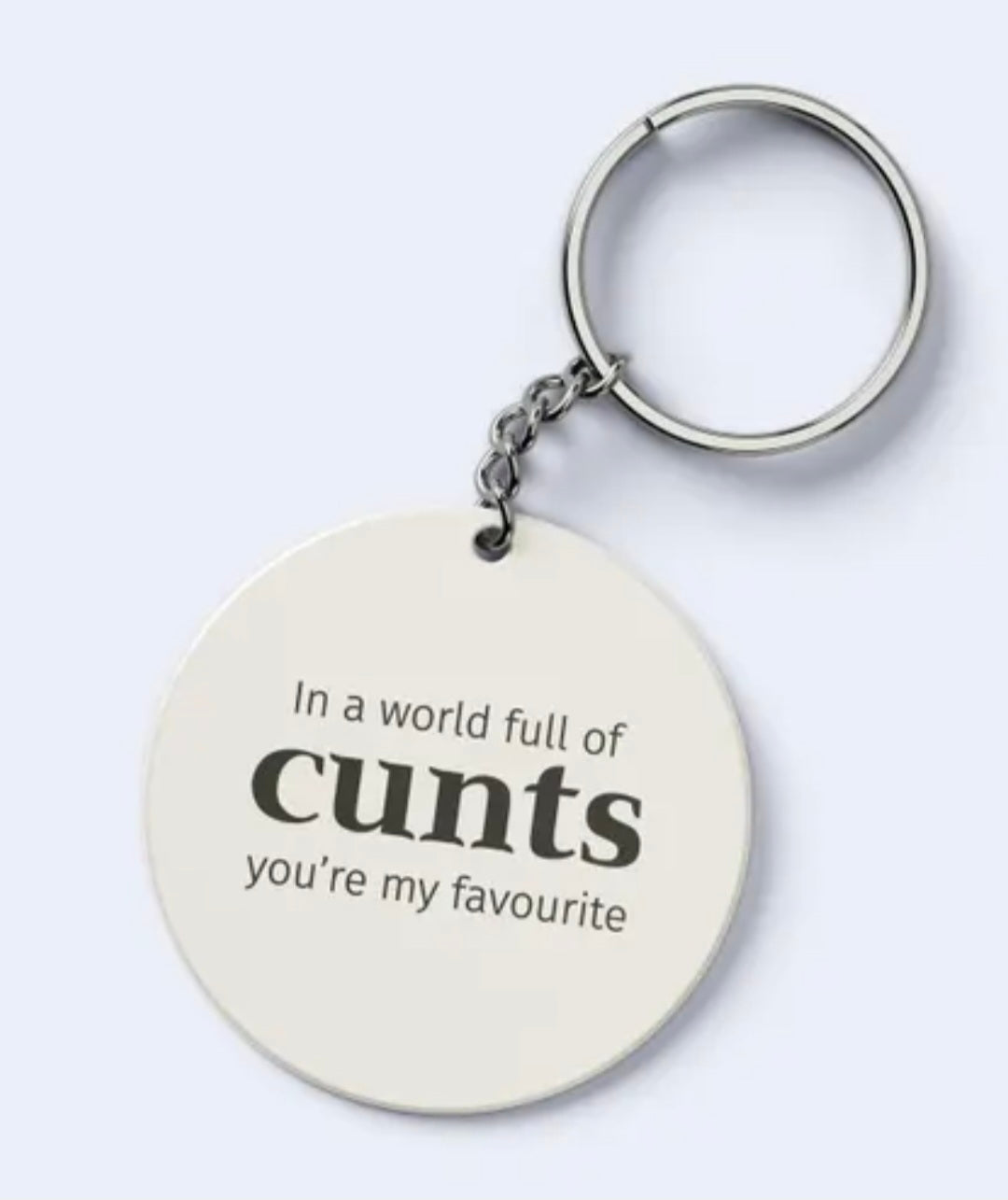 "My Favourite" Keyring