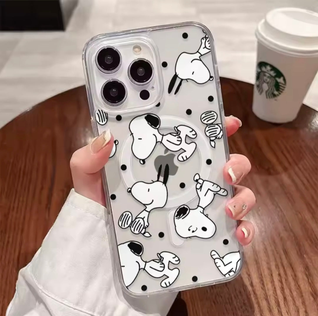 White Dog iPhone Case
