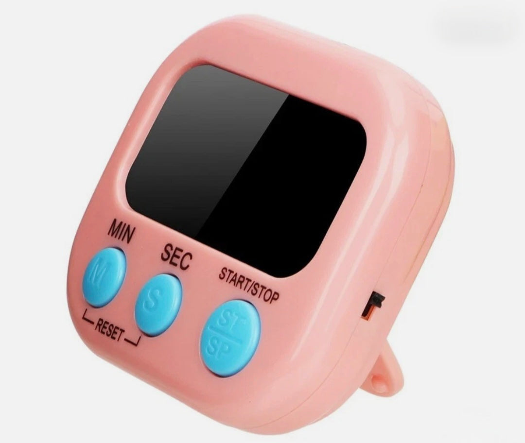 Magnetic LCD Cooking Timer With Alarm