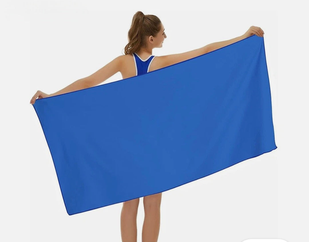 2 Extra Large Microfibre Beach Towels