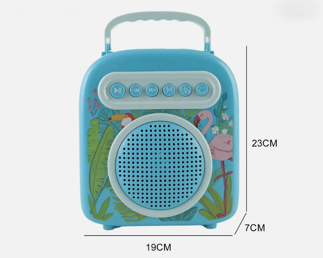 Kids Bluetooth Karaoke With 2 Microphones
