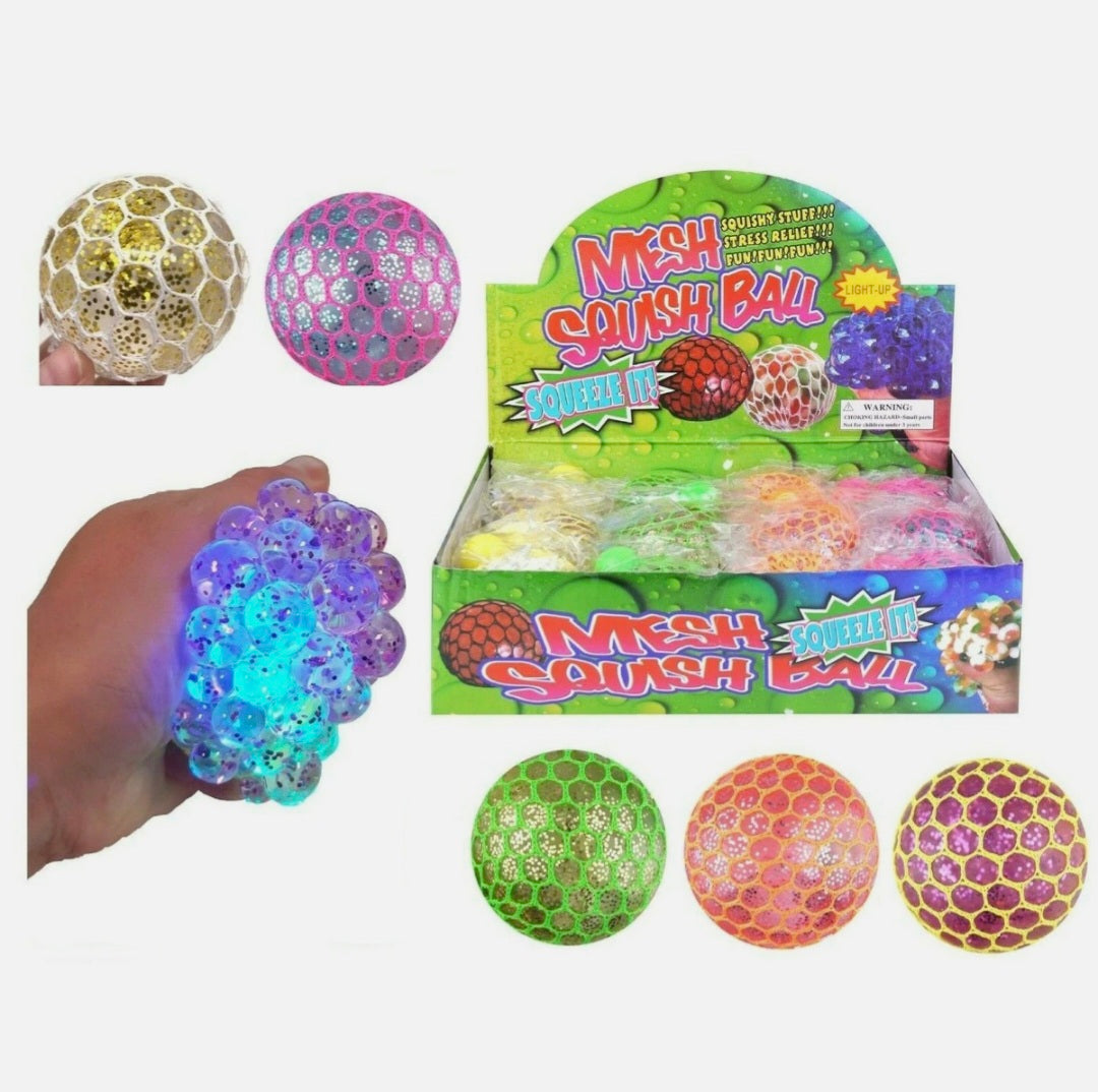 Glitter Mesh Ball