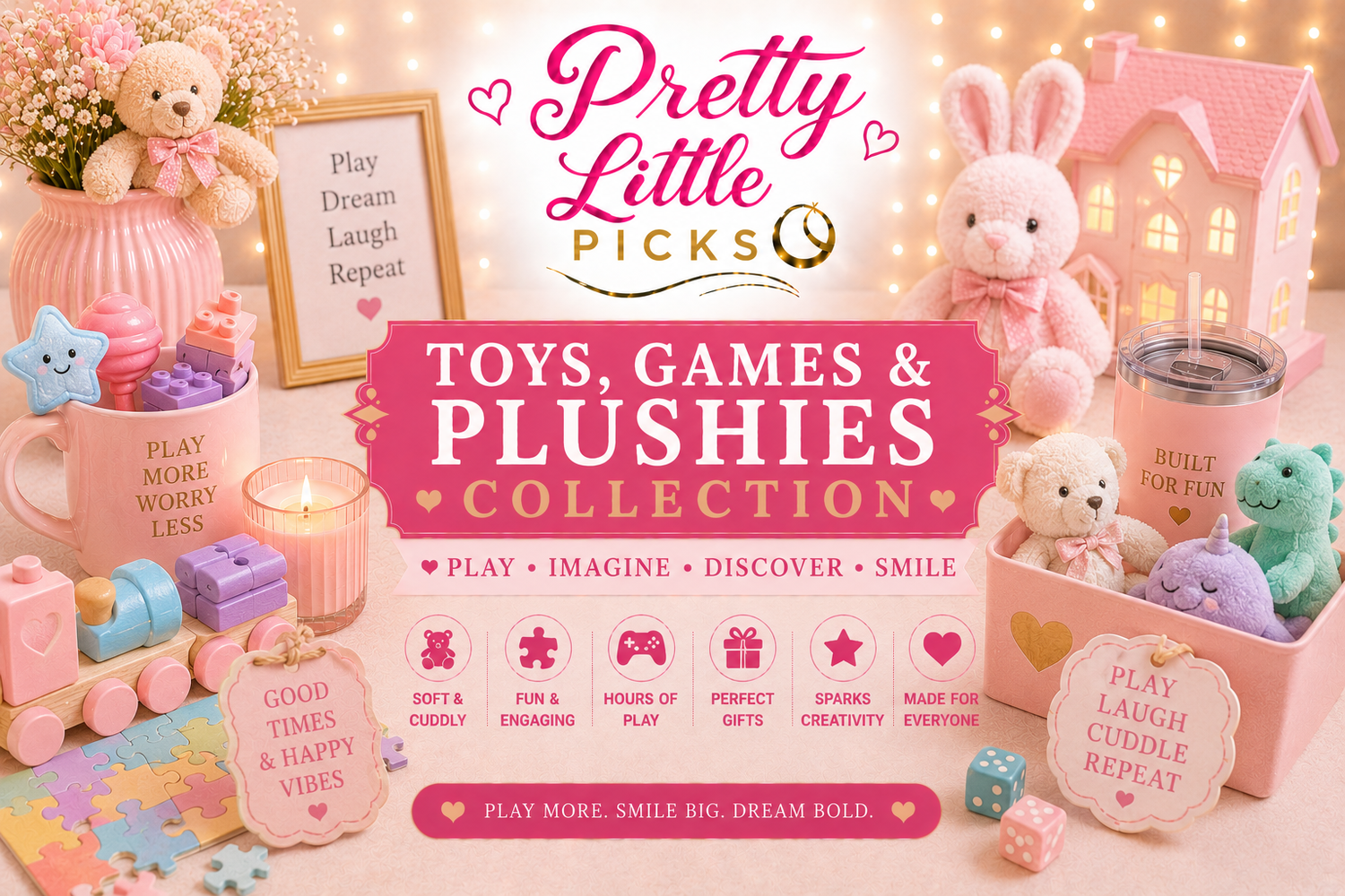 Toys, Games & Plushies