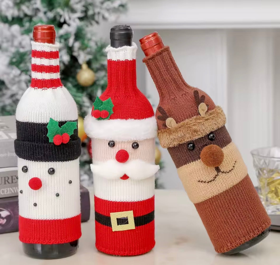 Christmas Bottle Cover