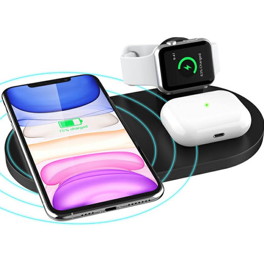 3 in 1 Wireless Fast Charger Station