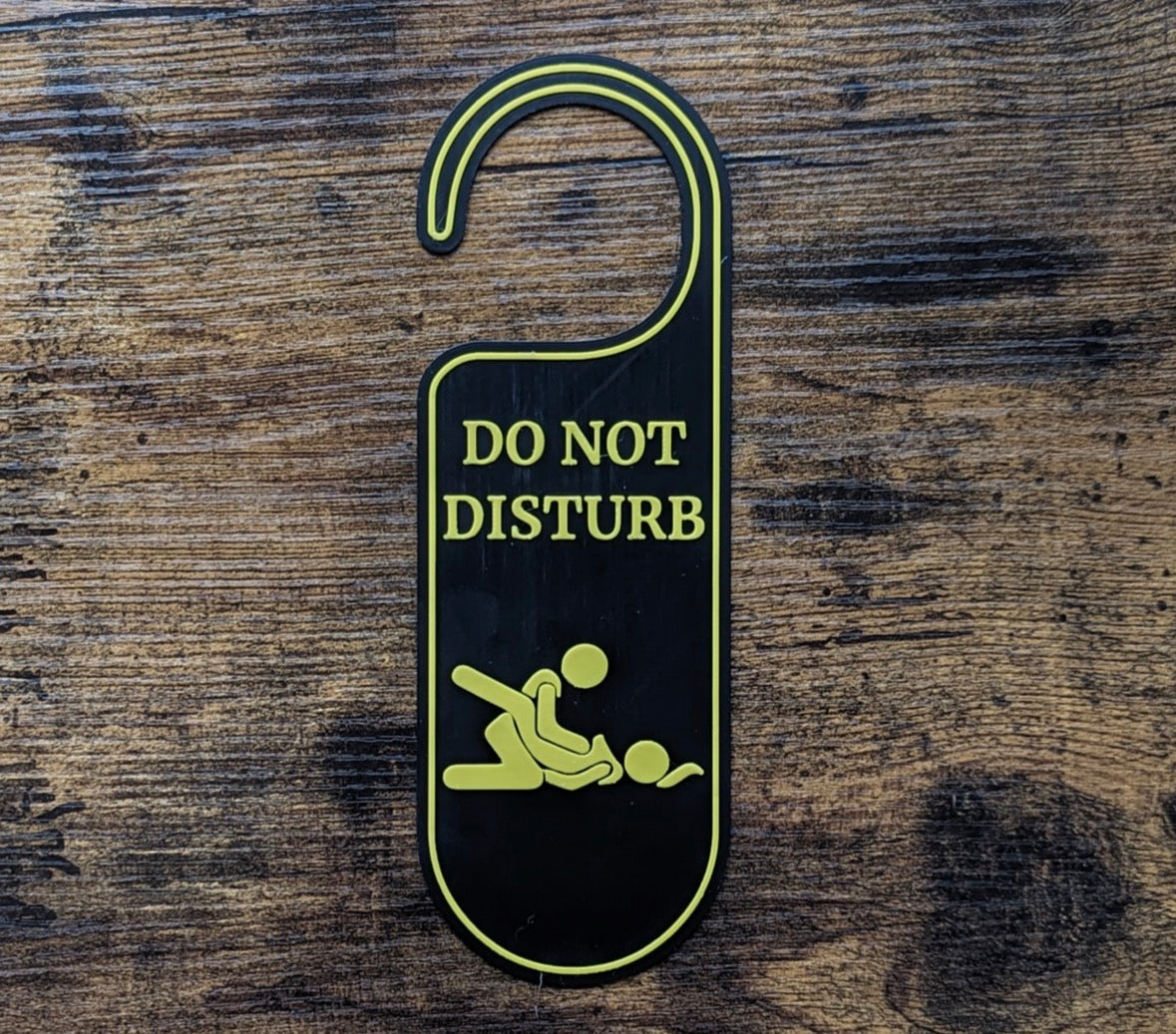 Rude Do Not Disturb Door Sign