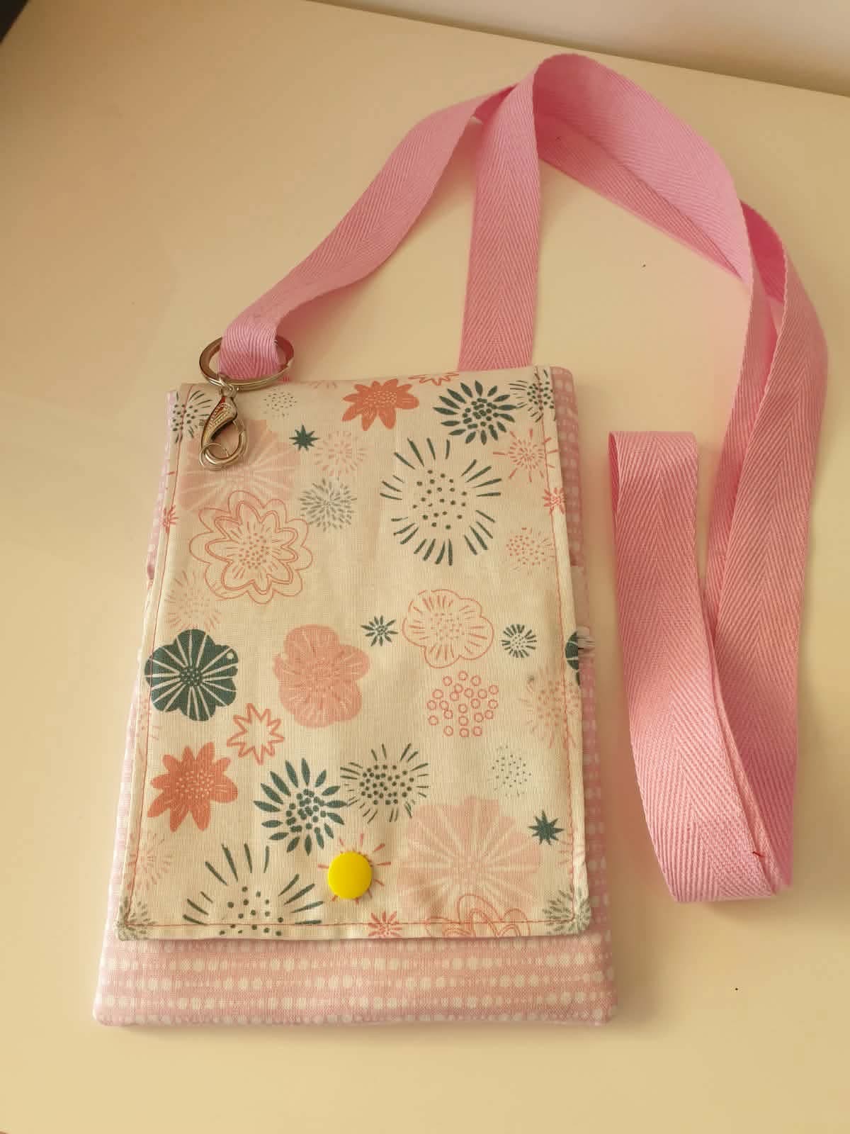 Handmade Phone Bag With Zip