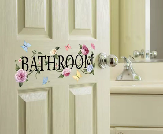 Bathroom Sign