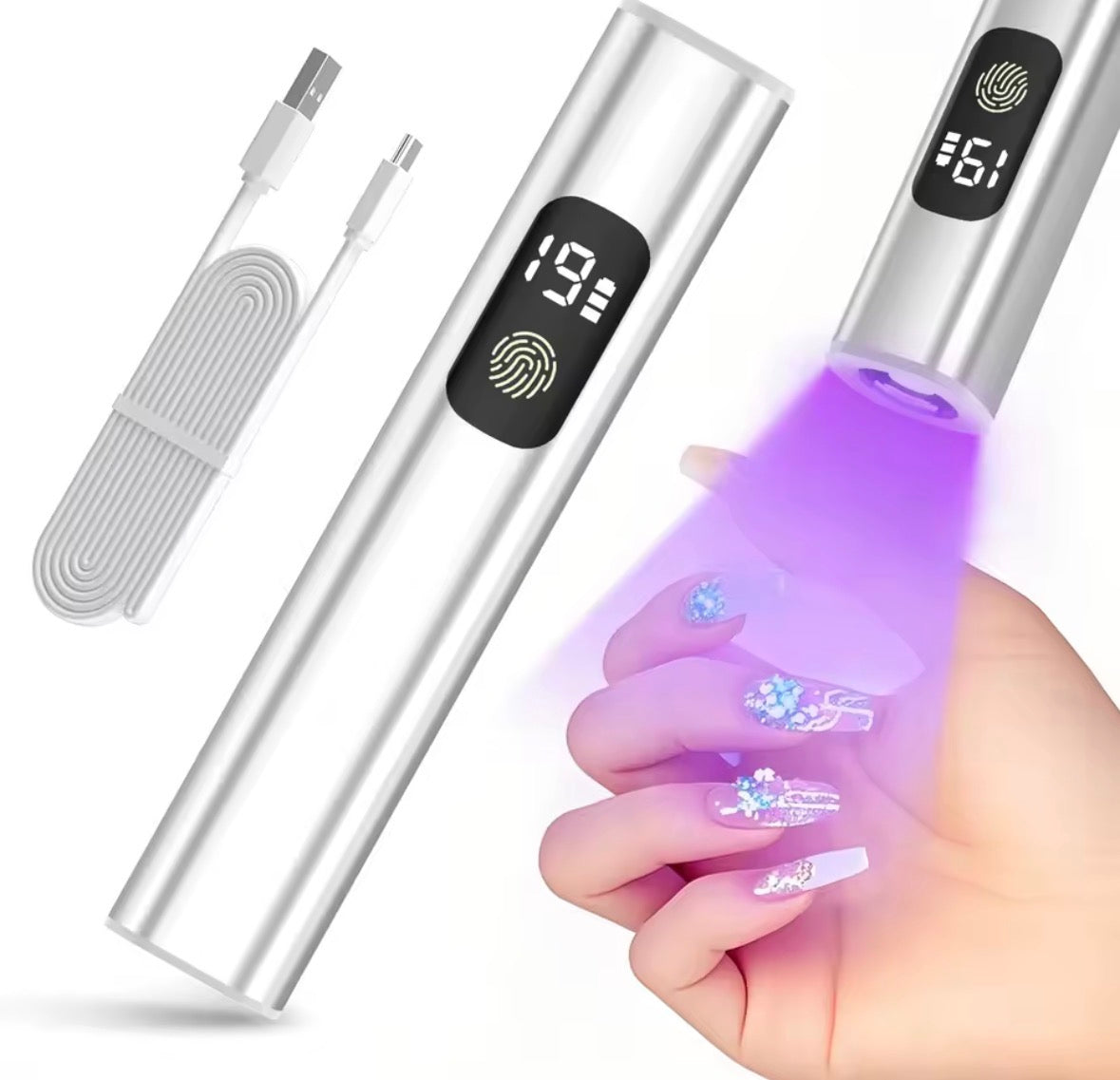 Portable Quick Dry Nail Dryer Machine Mini UV LED