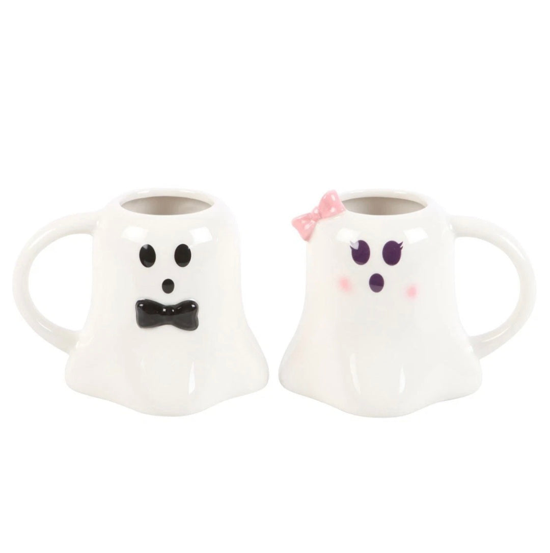 Mr & Mrs Boo Cup Set