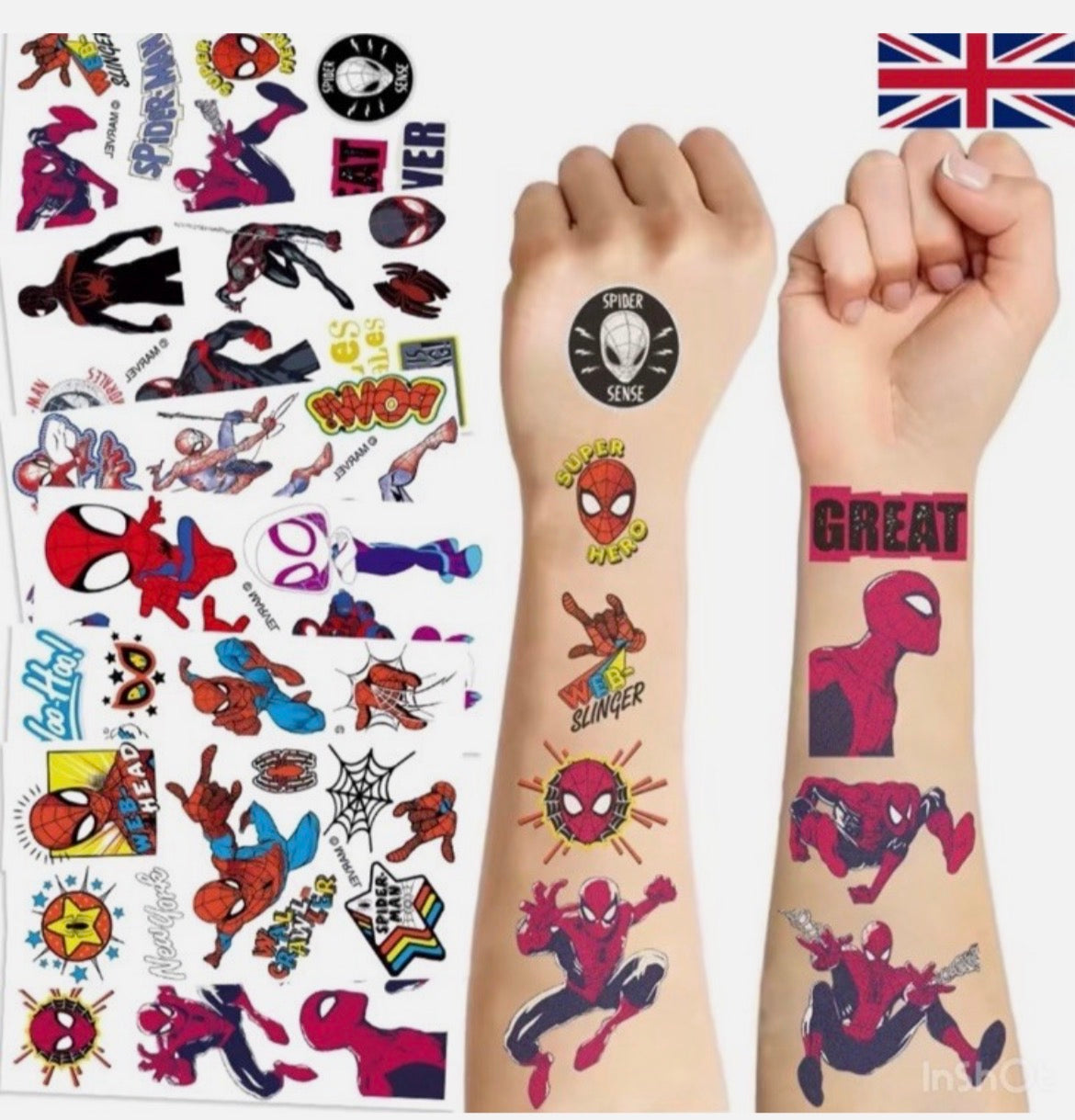73 Temporary Tattoos