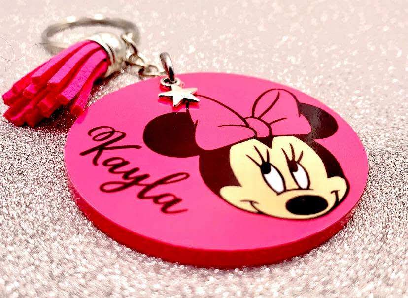 Personalised Character Keychain